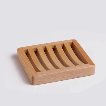 木製直紋皂架